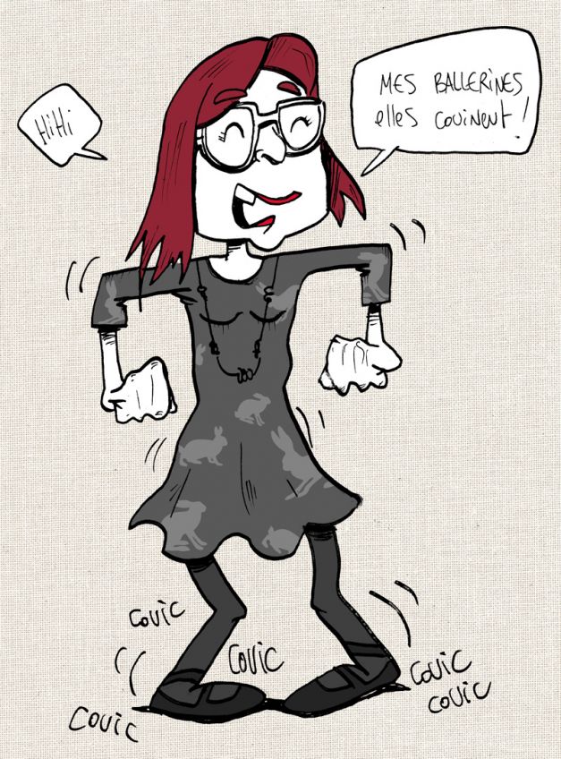 Morgane Carlier qui couine 01
