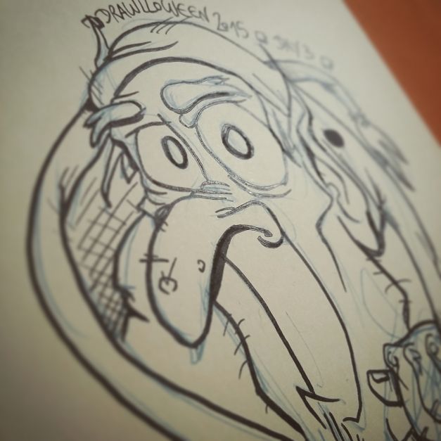 Croquis Drawlloween #03 - Goblin