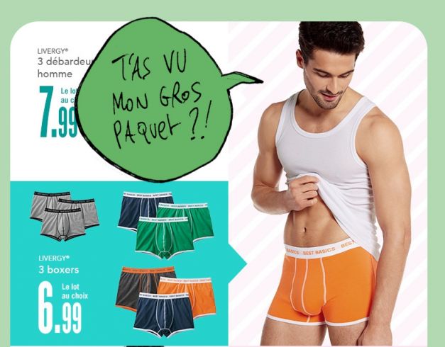Gros paquet à Lidl slip, caleçon 01