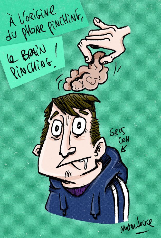 La folie de l'extreme phone pinching