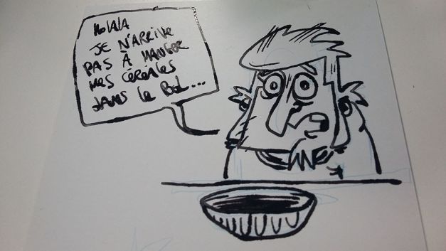 Lidl voit les choses en grand ! WIP encrage foiré
