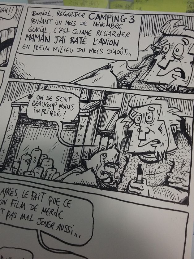 La temporalité contextuelle du 7e art wip croquis